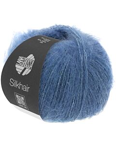 Lana Grossa Silkhair kl.23 aqua blauw