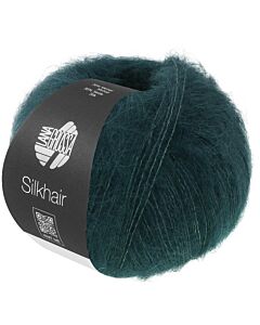 Lana Grossa Silkhair kl.132 blauw