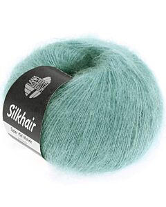 Lana Grossa Silkhair kl.82 blauw