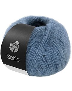 Lana Grossa Soffio kleur 12 (denimblauw)