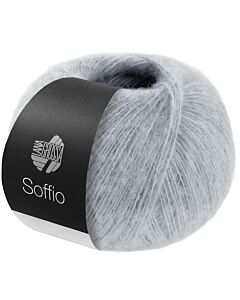 Lana Grossa Soffio kleur 15 (lichtgrijs)