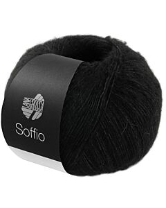 Lana Grossa Soffio kleur 20 (zwart)