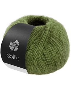 Lana Grossa Soffio kleur 12 (denimblauw)