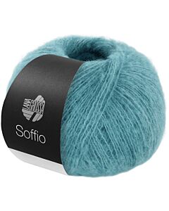 Lana Grossa Soffio kleur 12 (denimblauw)