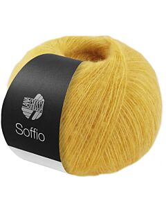 Lana Grossa Soffio kleur 12 (denimblauw)