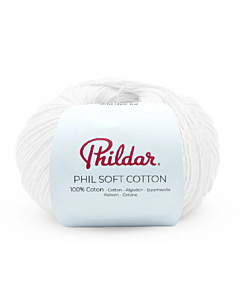 Phildar Phil Soft Cotton kleur Lie de vin (paars)