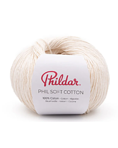 Phildar Phil Soft Cotton kleur Lie de vin (paars)