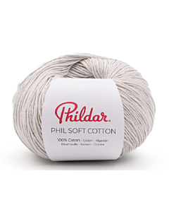 Phildar Phil Soft Cotton kleur Lie de vin (paars)