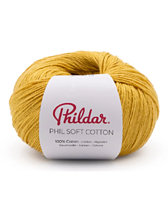 Phildar Phil Soft Cotton kleur Lie de vin (paars)