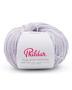 Phildar Phil Soft Cotton kleur Lie de vin (paars)