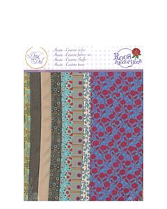 Stoffenset Soft Tones voor poppenkleding Dress your doll