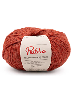 Phildar Phil Soie Merinos kleur Terracotta