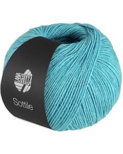 Lana Grossa Sottile kleur 22 (aquablauw)