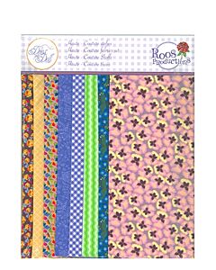 Stoffenset Violet voor poppenkleding Dress your doll