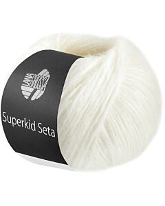 Lana Grossa Superkid Seta kleur 1 (crème) | C.R. Couture