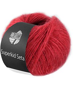 Lana Grossa Superkid Seta kleur 10 (robijn rood)