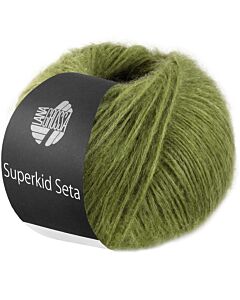 Lana Grossa Superkid Seta kleur 16 (bladgroen)