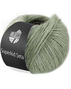 Lana Grossa Superkid Seta kleur 17 (saliegroen)