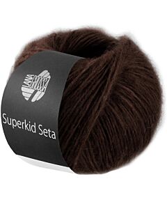Lana Grossa Superkid Seta kleur 19 (donkerbruin)