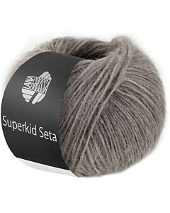 Lana Grossa Superkid Seta kleur 20 (zilvergrijs)