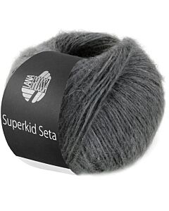 Lana Grossa Superkid Seta kleur 21 (donkergrijs)