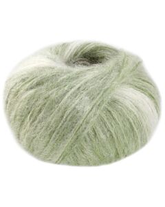 Lana Grossa Superkid Seta kleur 107 (crème/groen)