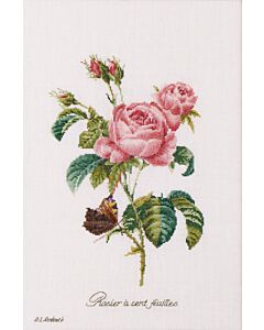 Thea Gouveneur borduurpakket Roos Redoute 2030A