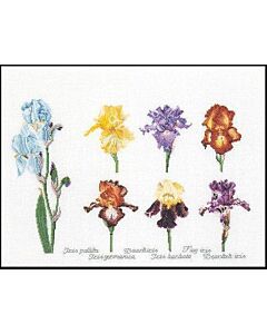 Thea Gouveneur borduurpakket Irissen 3051A