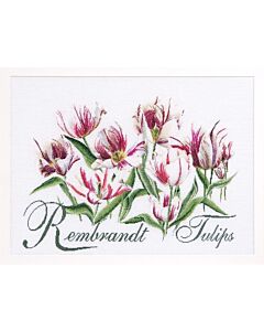 Thea Gouveneur borduurpakket Rembrandt Tulpen 447A
