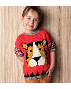 Breipakket tijgertrui van Phildar om te breien