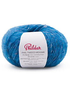 Phildar Phil Tweed Mohair kl.Bleu Topaze