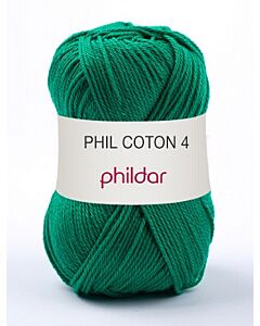Phildar Phil coton 4 is 100% katoen kl.Veronese 83