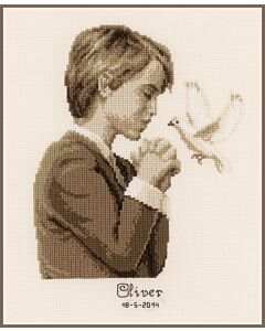 Vervaco borduurpakket communie jongen pn-0021553