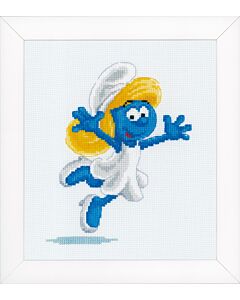 Vervaco borduurpakket De Smurfen Smurfette borduren pn-0185741