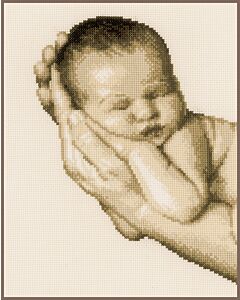 Vervaco borduurpakket geboortetegel zo klein pn-0149898 borduren