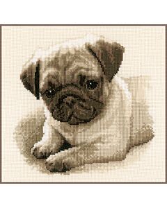 Vervaco borduurpakket Mopshond pn-0169650 om te borduren