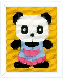Vervaco borduurpakket spansteek panda voor kinderen pn-0154220