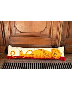 Vervaco borduurpakket tochtkussen Ludieke kat borduren pn-0173047