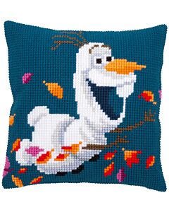 Vervaco Disney kruissteekkussen Frozen II Olaf borduren pn-0182776