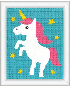 Vervaco kinder borduurpakket eenhoorn in halve kruissteek pn-0171624