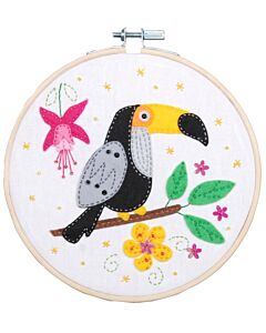 Vervaco knutselpakket met vilt toekan pn-0180500