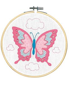 Vervaco knutselpakket met vilt vlinder pn-0180496 v