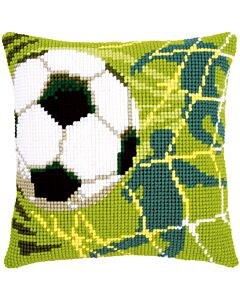 Vervaco kruissteek borduurkussen voetbal pn-0150043