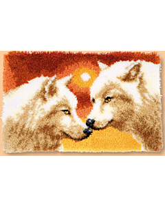 Vervaco knooppakket knoopkleed Wolven en zonsondergang pn-0156064