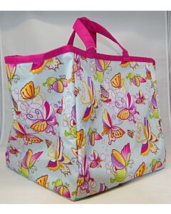 Handwerktas met vlinders