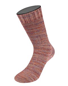 Lana Grossa Vintage Socks kleur 1011 (lavendel/oranje)