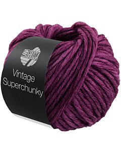 Lana Grossa Vintage Superchunky kleur 502 (magenta)