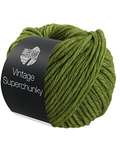 Lana Grossa Vintage Superchunky kleur 507 (bladgroen)