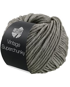 Lana Grossa Vintage Superchunky kleur 512 (zilvergrijs)