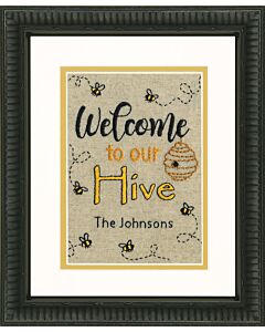 Voorbedrukt borduurpakket our hive van Dimensions 71-06256 borduren